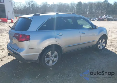 2010 Acura Mdx Technology Package from USA, damaged, VIN 2HNYD2H65AH508354